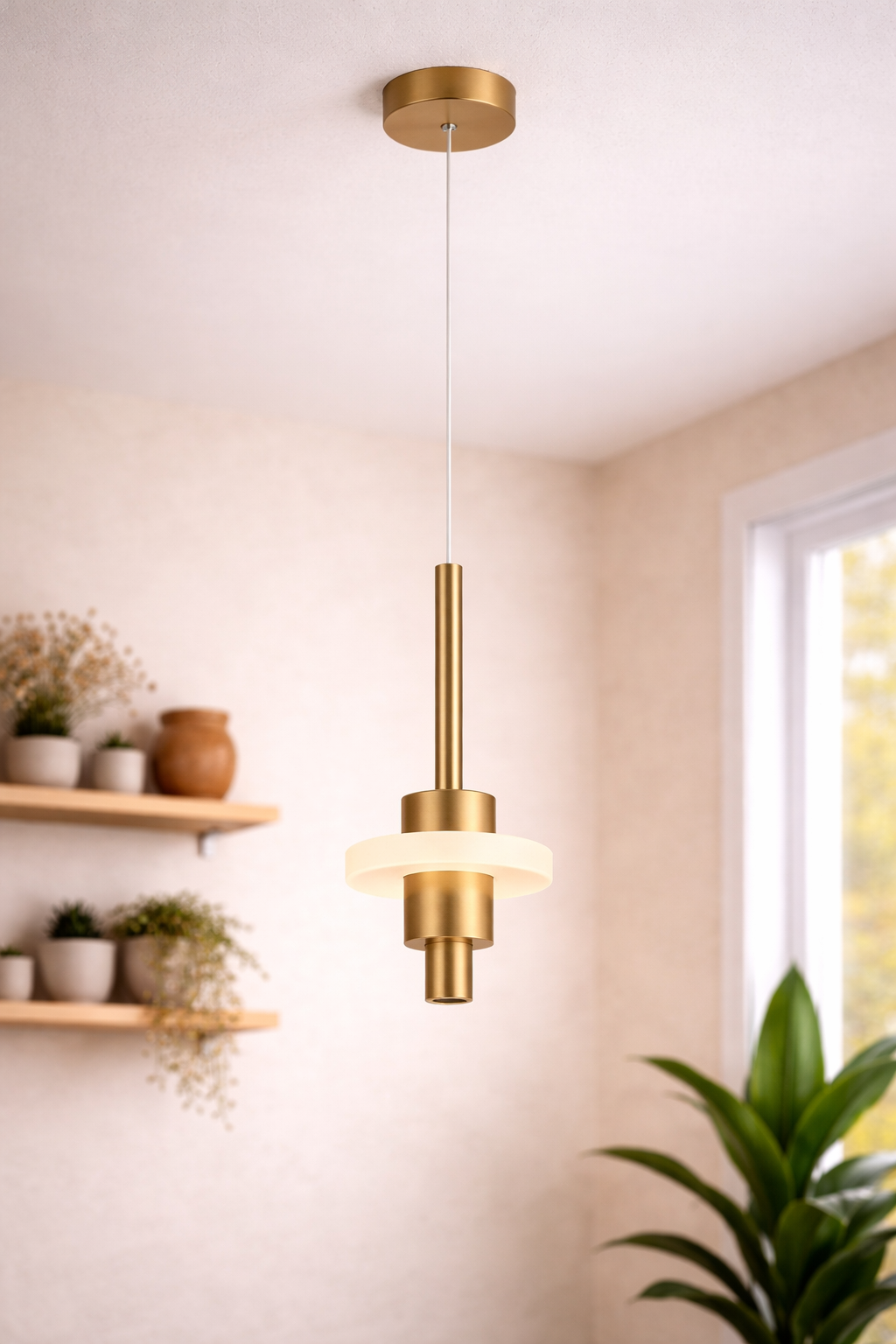 PENDANT DECORATIVE LAMP 7W GOLD