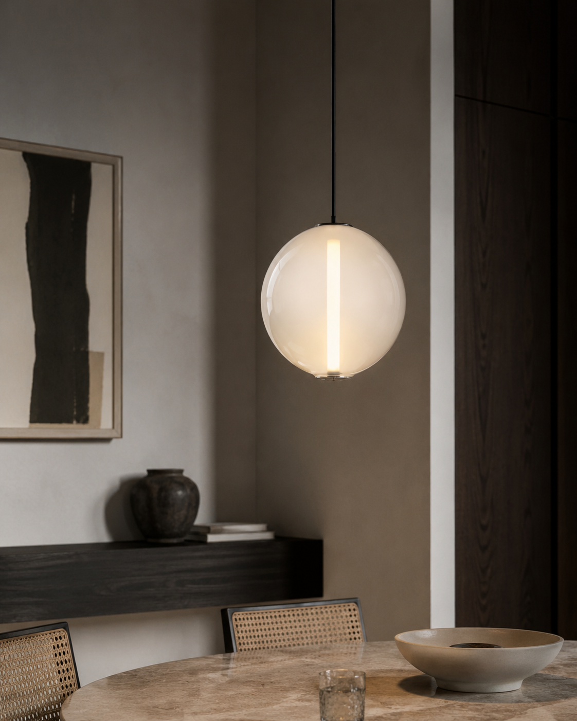 PENDANT DECORATIVE LAMP 15W LED WHITE