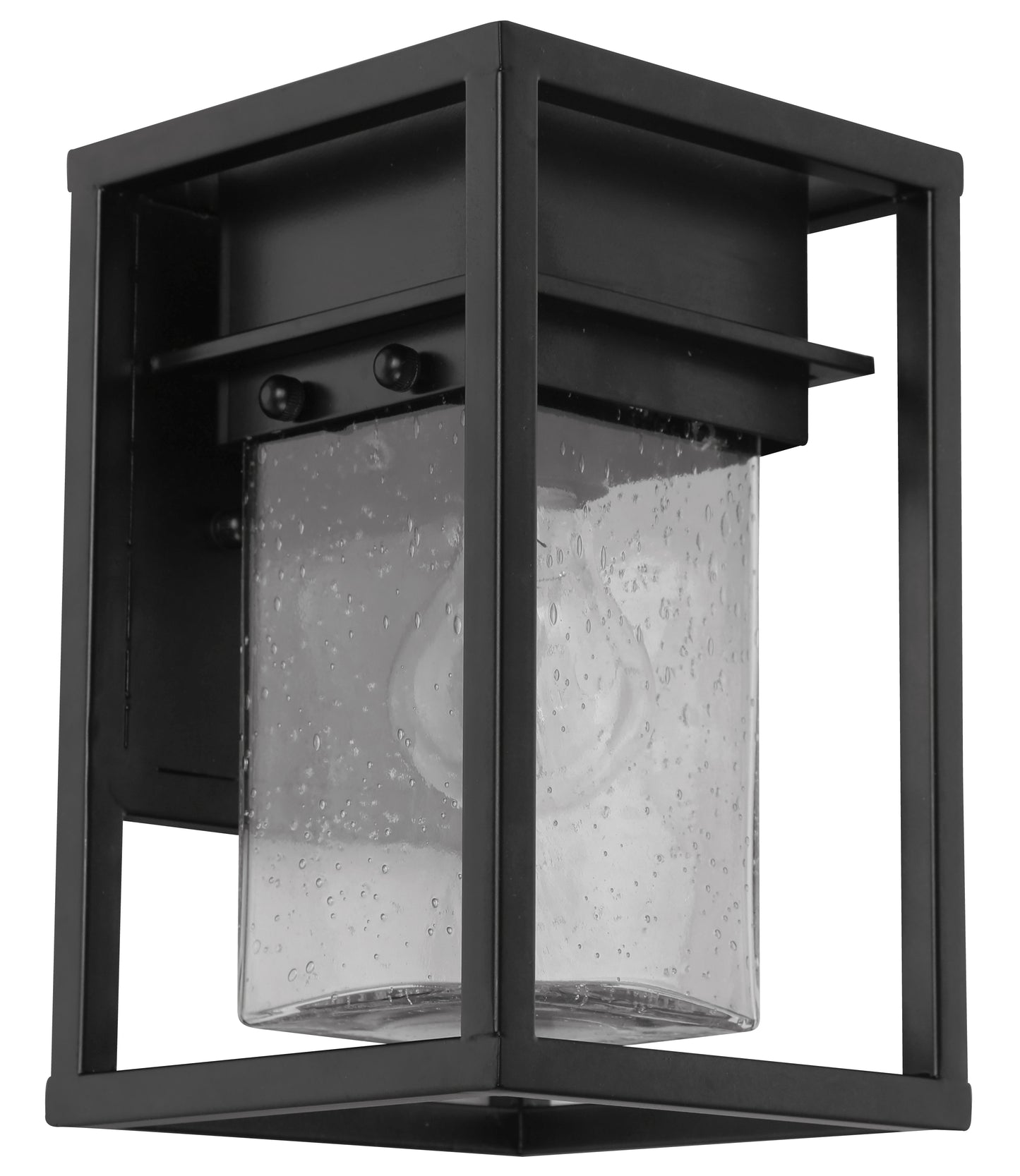 1-Light Outdoor Wall Lamp – Matte Black (E27, 40W)