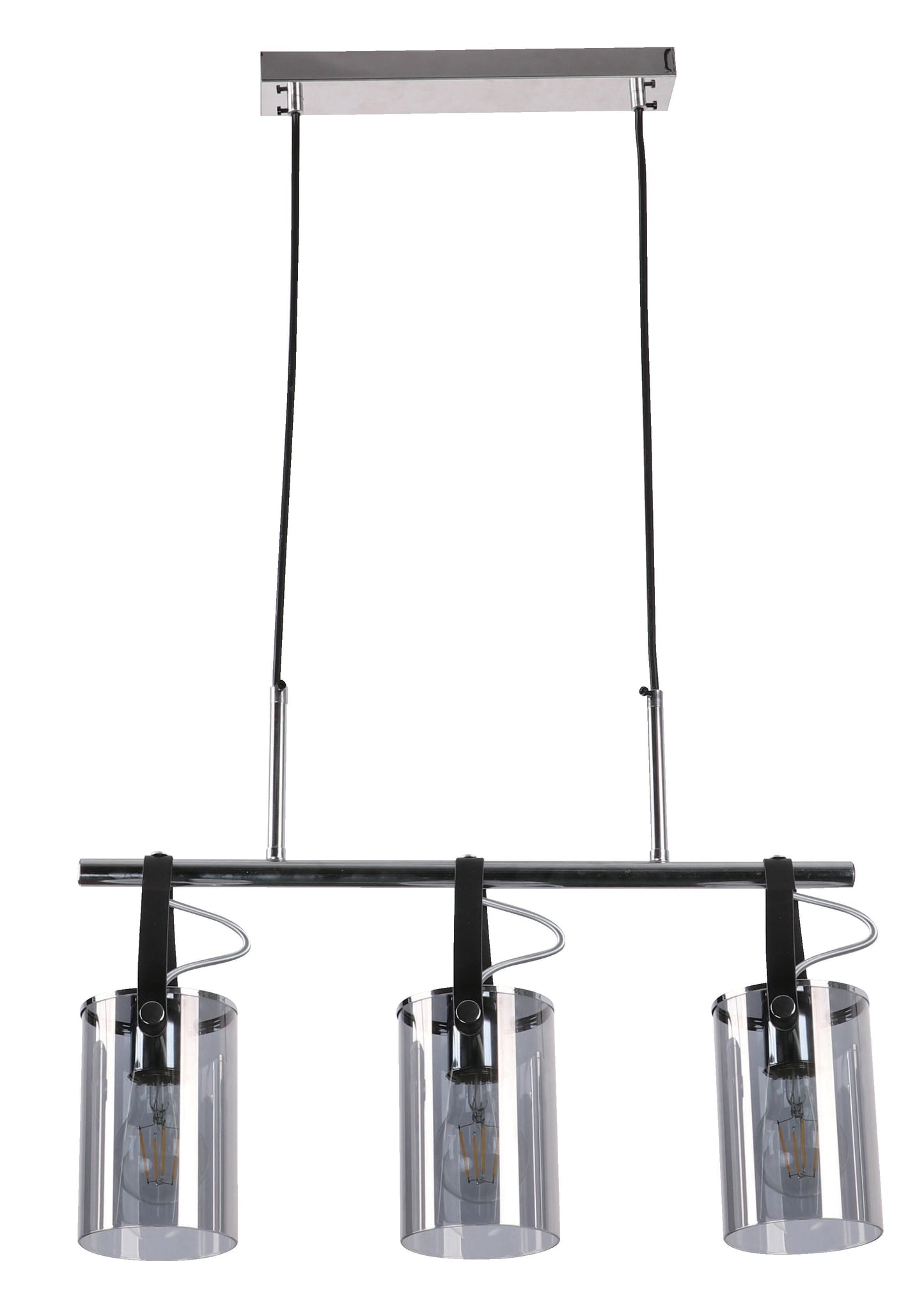 22822-4 L/CEN 3-Light Hanging Lamp – Chrome