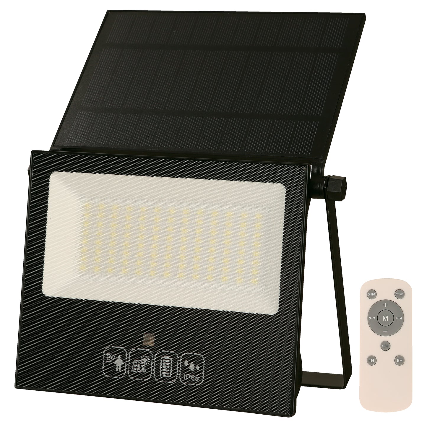 24467-2 L/CEN 120W LED Solar Flood Light – 6000K