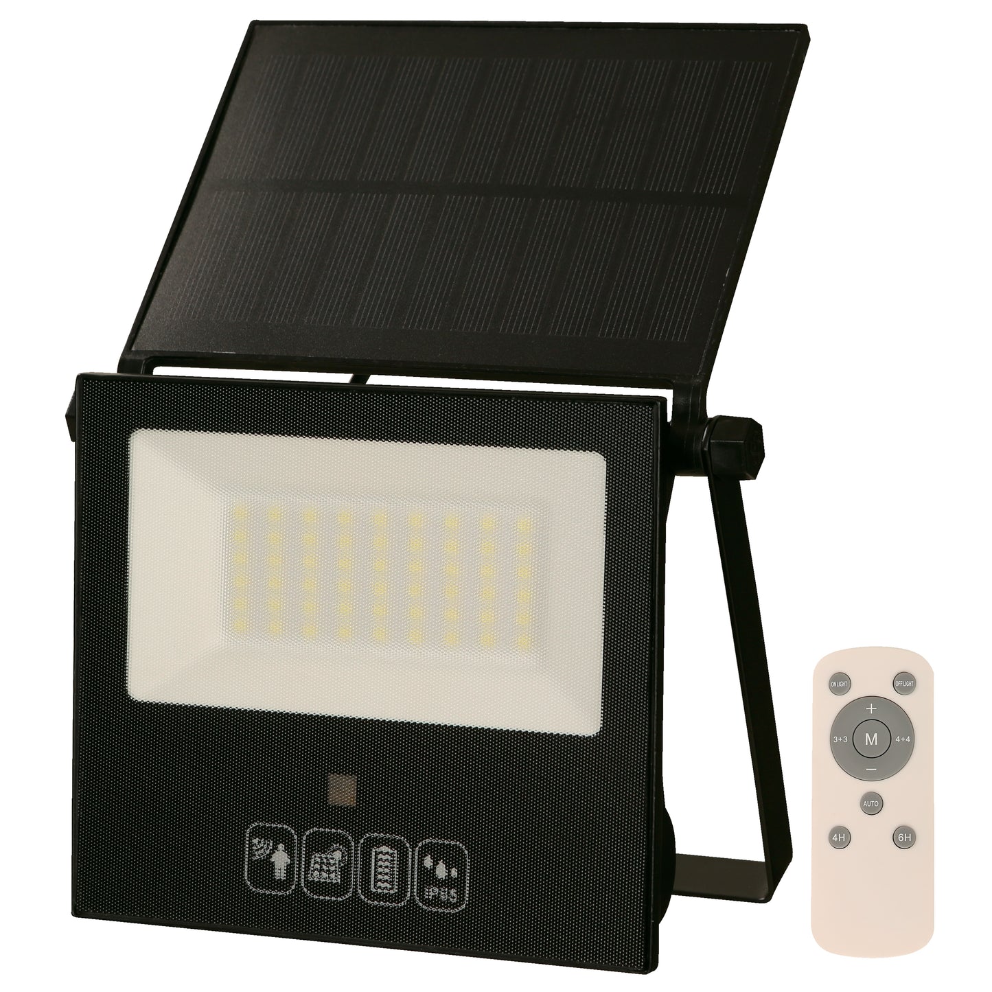 24468-2 L/CEN 60W LED Solar Flood Light – 6000K