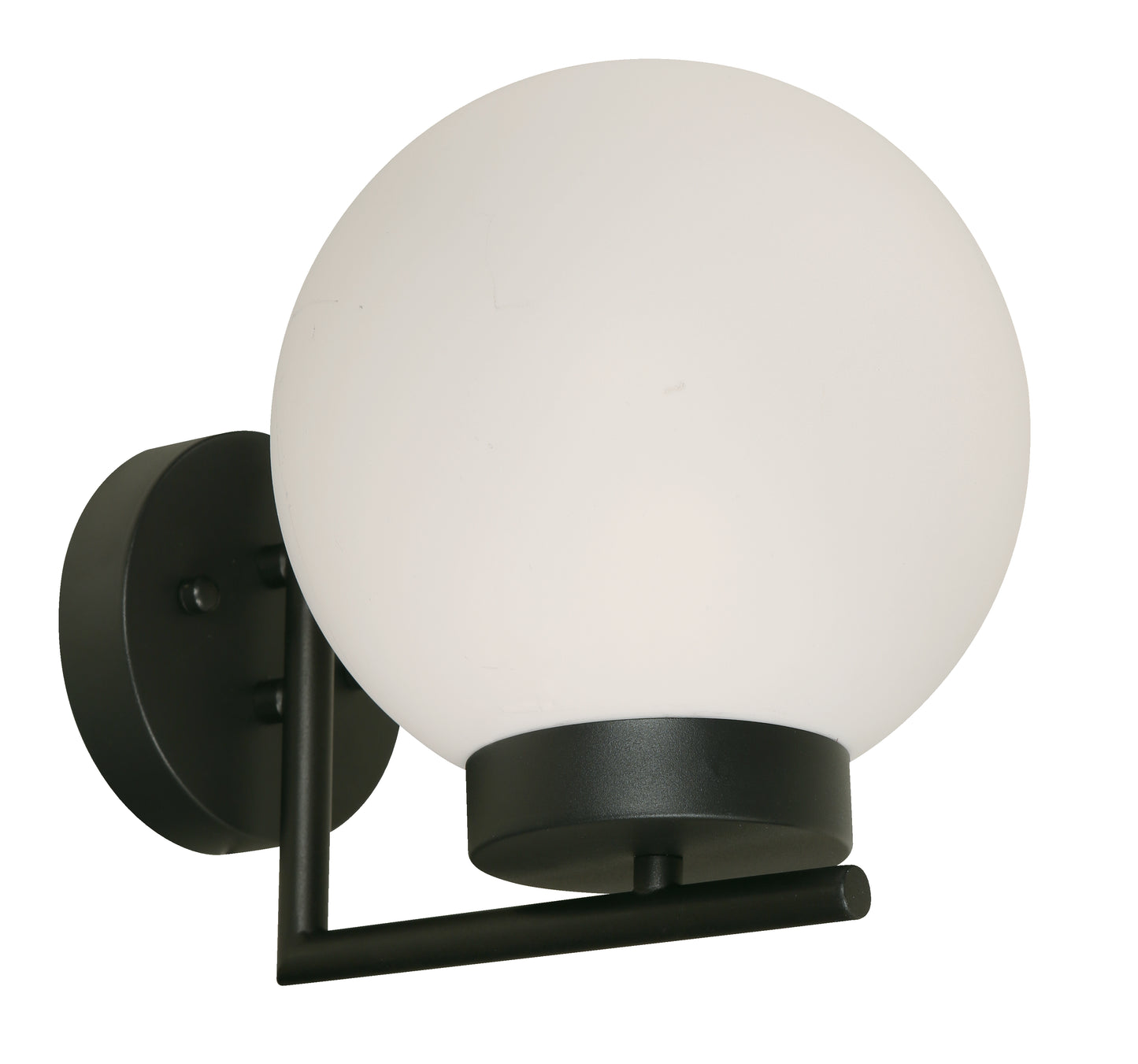 24532-2 L/CEN 1-Light Outdoor Wall Lamp – Sand Black