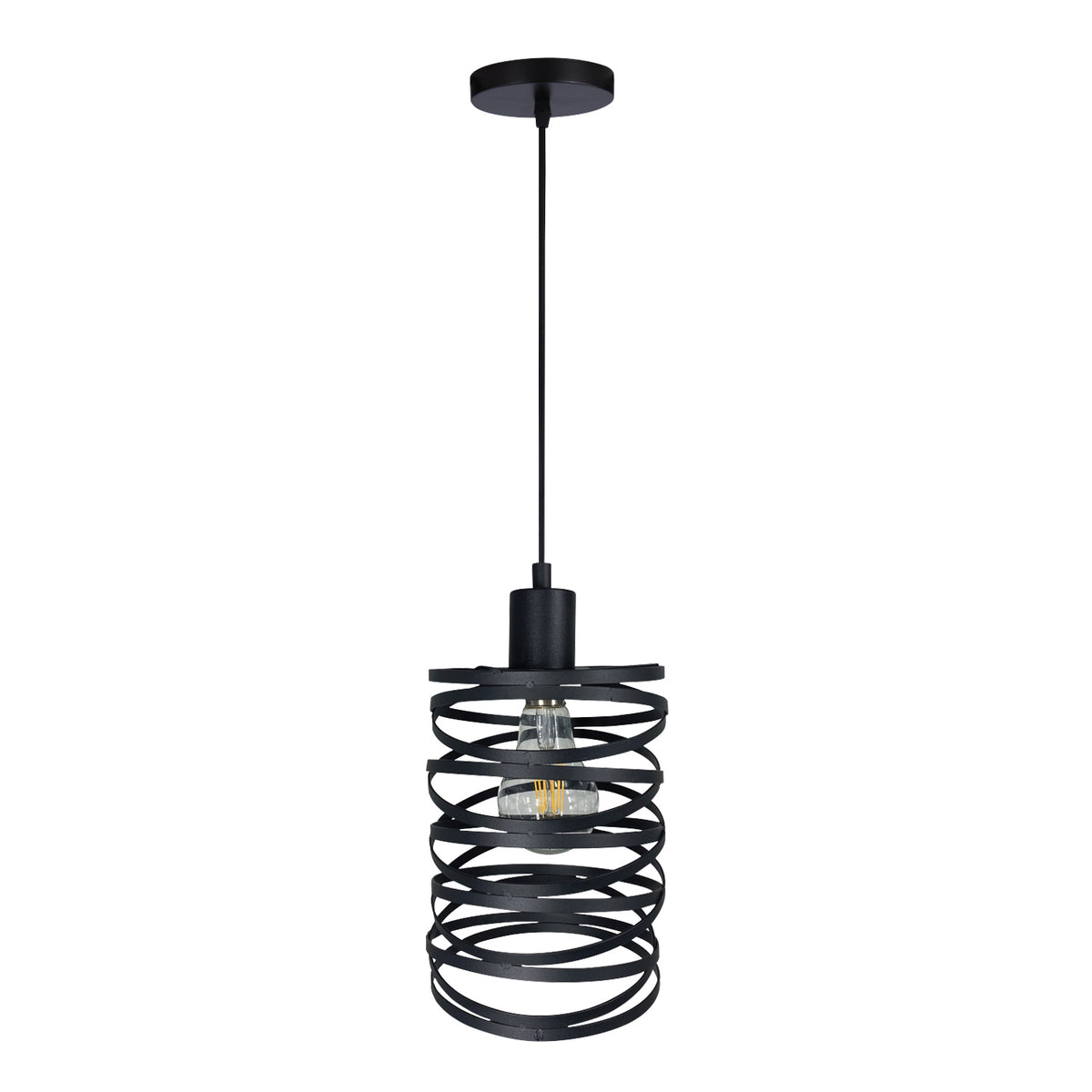 590314 PENDANT LIGHT 150X210MM "BLACK"