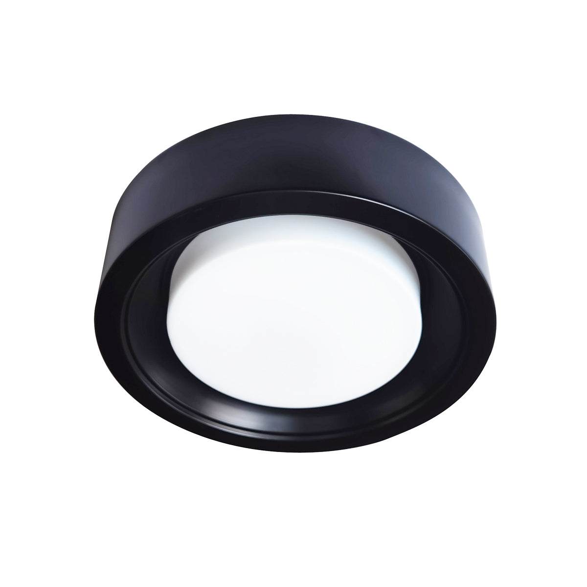 FLUSH MOUNT CEILING LIGHT 11" E27*1 BLACK