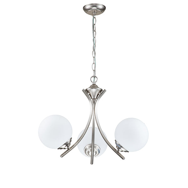 PENDANT LAMP 3*E27 110V 46*40.5CM
770 LIGHTS - Material: METAL, VIDRIO - PAIS: China