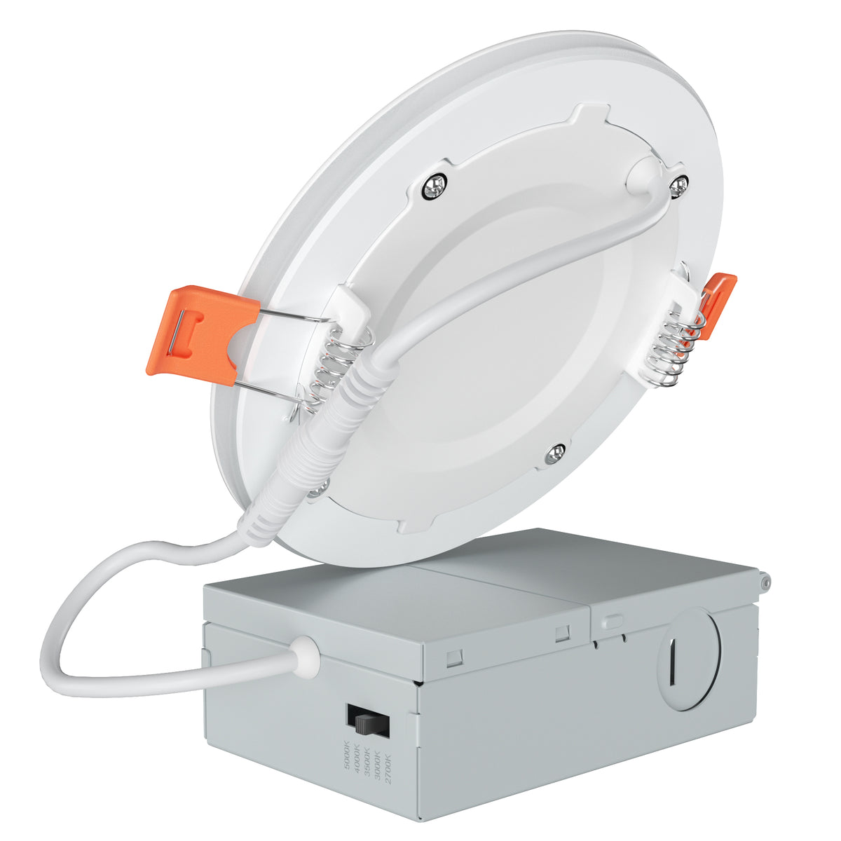 DISK5CCT4NIGHTW 4' 5CCT+NIGHT MODE RECESSED WHITE