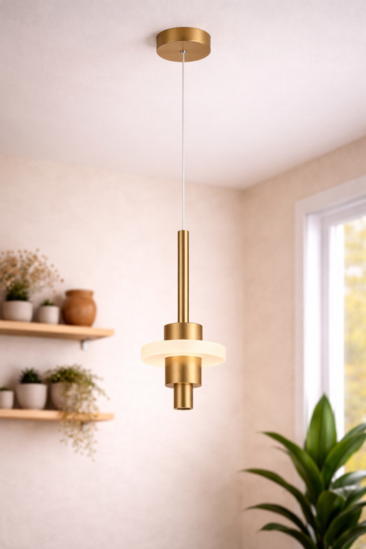 PENDANT DECORATIVE LAMP 7W GOLD
