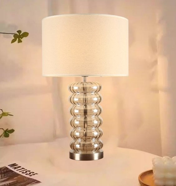 DECORATIVE TABLE LAMP E27*1 AMBER FINISHED