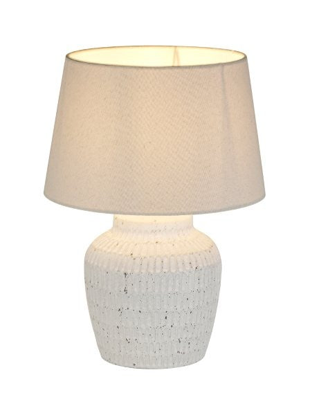 DECORATIVE TABLE LAMP E27*1 GREY+WHITE