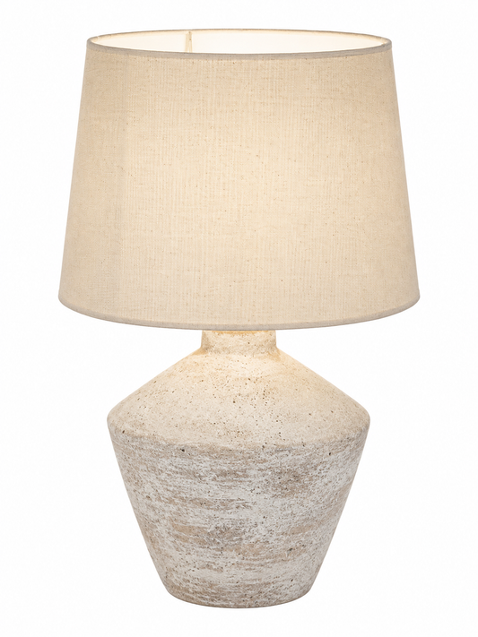 DECORATIVE TABLE LAMP E27*1 GREY+WHITE