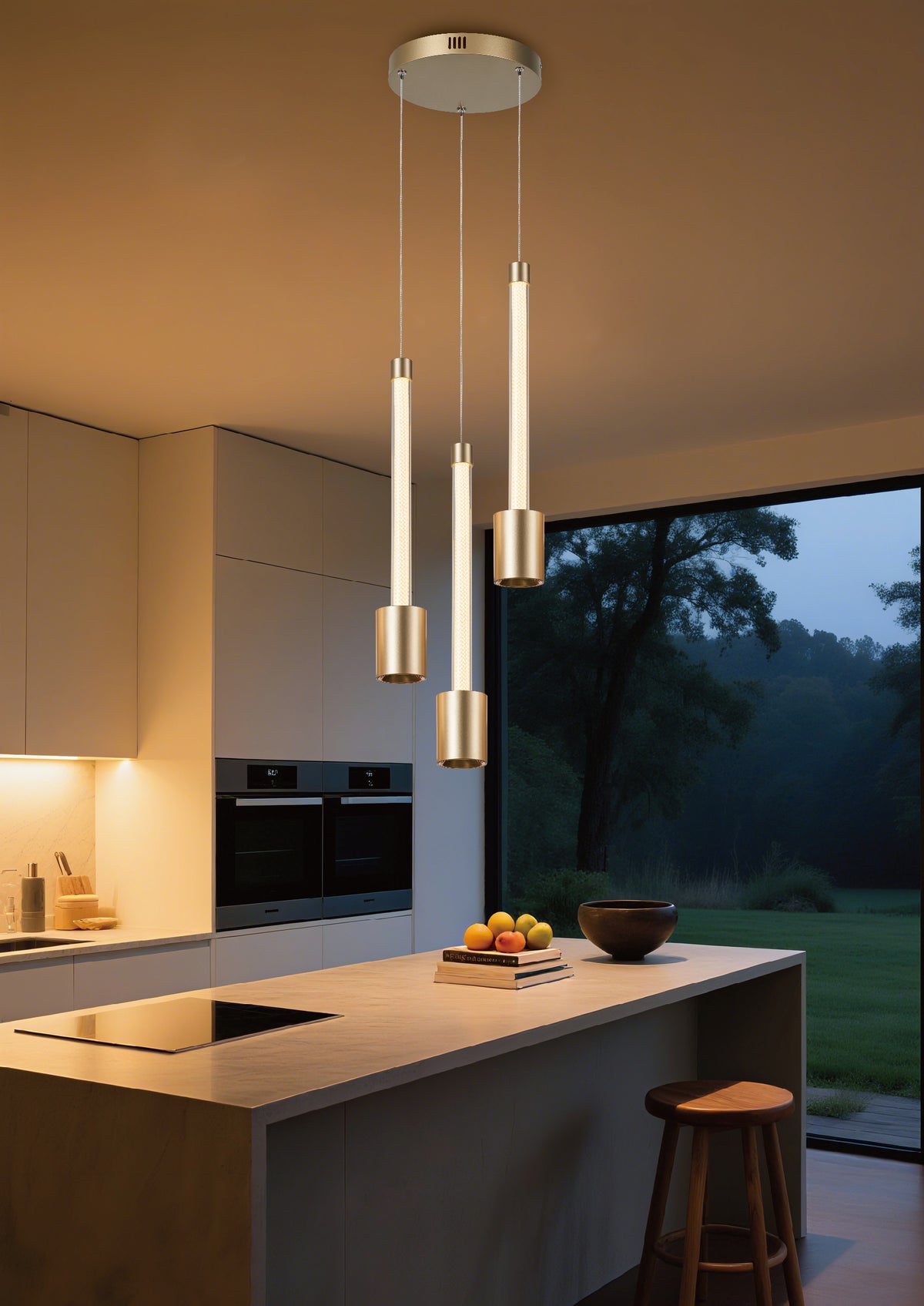 PENDANT DECORATIVE LAMP 22W LED 3000K GOLD