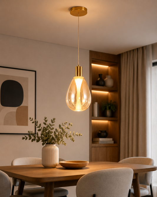 PENDANT DECORATIVE LAMP 4.5W LED 3000K BRASS