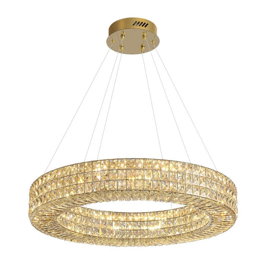 CRYSTAL PENDANT DECORATIVE GOLD