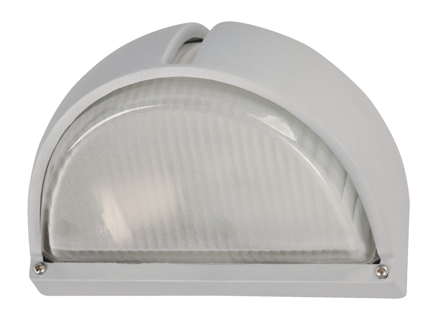 L/CEN 1-Light Outdoor Wall Light – Silver Finish – 03468-4