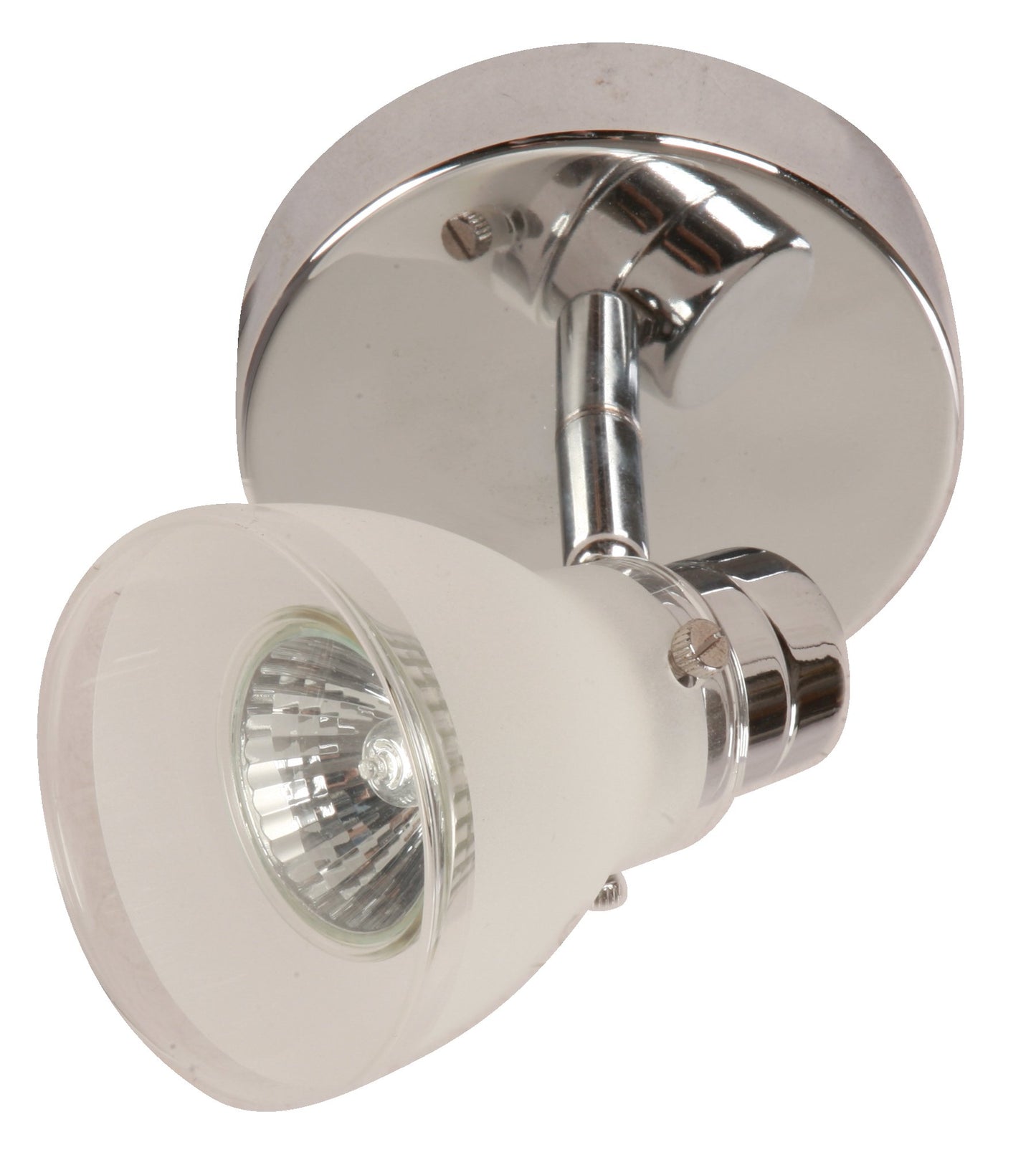 Modern Single Spotlight – Chrome Finish (E27, 60W)