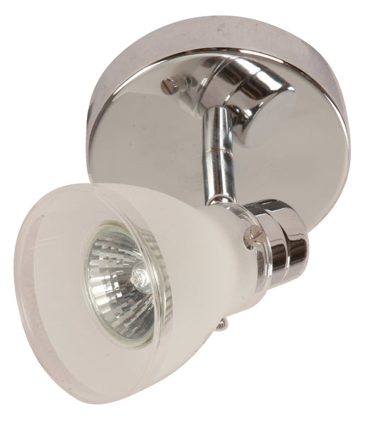 Modern Single Spotlight – Chrome Finish (E27, 60W)
