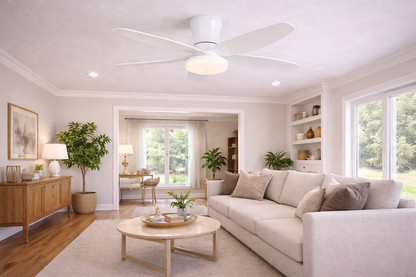 42" LED Ceiling Fan – DC Motor, Dimmable & 3CCT