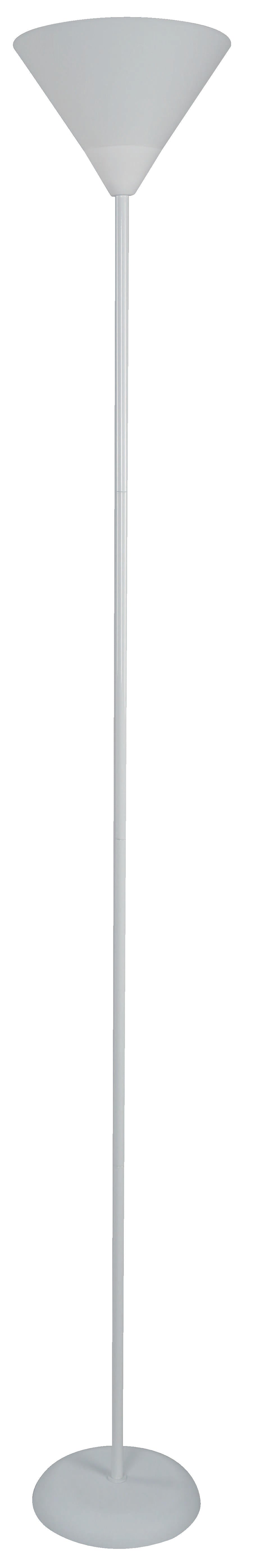 Elegant 1-Light Floor Lamp – White Finish (E27, 60W)