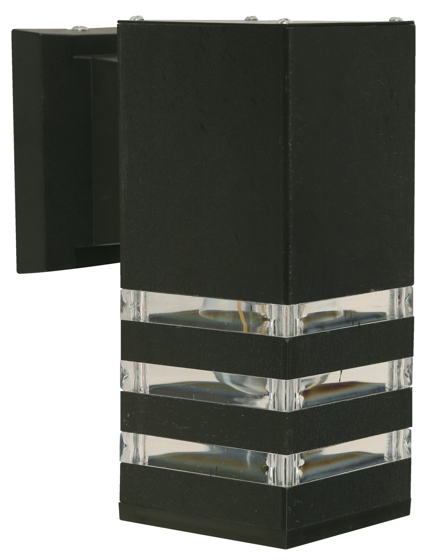 1-Light Outdoor Wall Lamp – Black (E27, 10W)