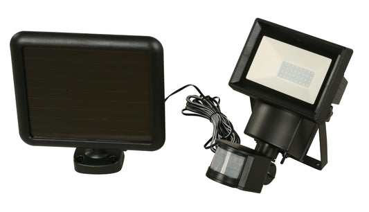 LED Flood Light – Sand Black with PIR Sensor