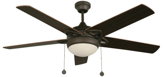 52" Ceiling Fan – Bronze (2-Light, E27, 40W)