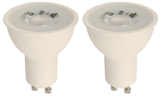 5W GU10 LED Bulb – 3000K, Dimmable (120V, 2-Pack)