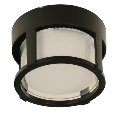 LED Outdoor Wall/Ceiling Lamp – Black (15W, 6500K)