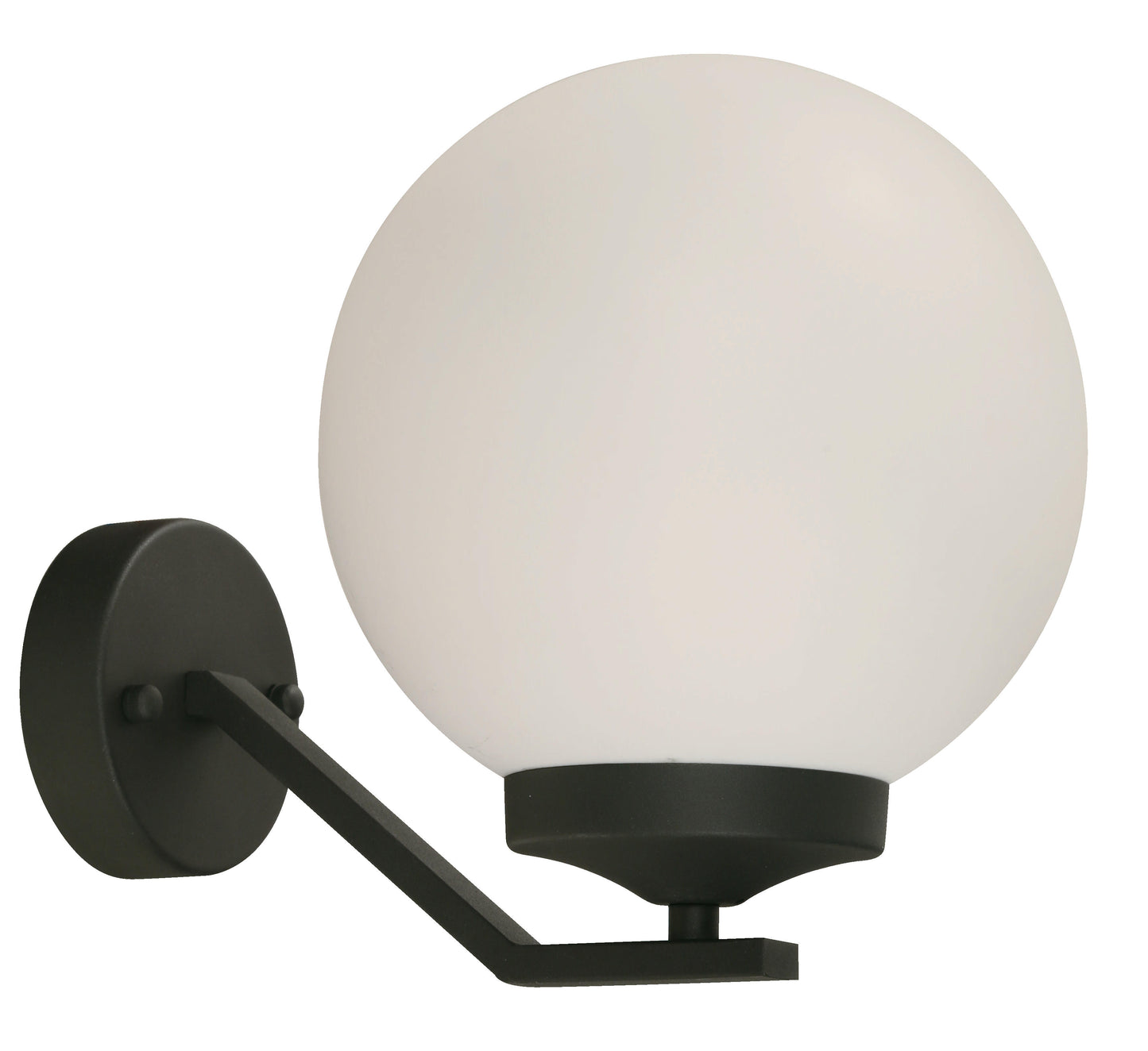 23629-2 L/CEN 1-Light Outdoor Wall Lamp – Sand Black