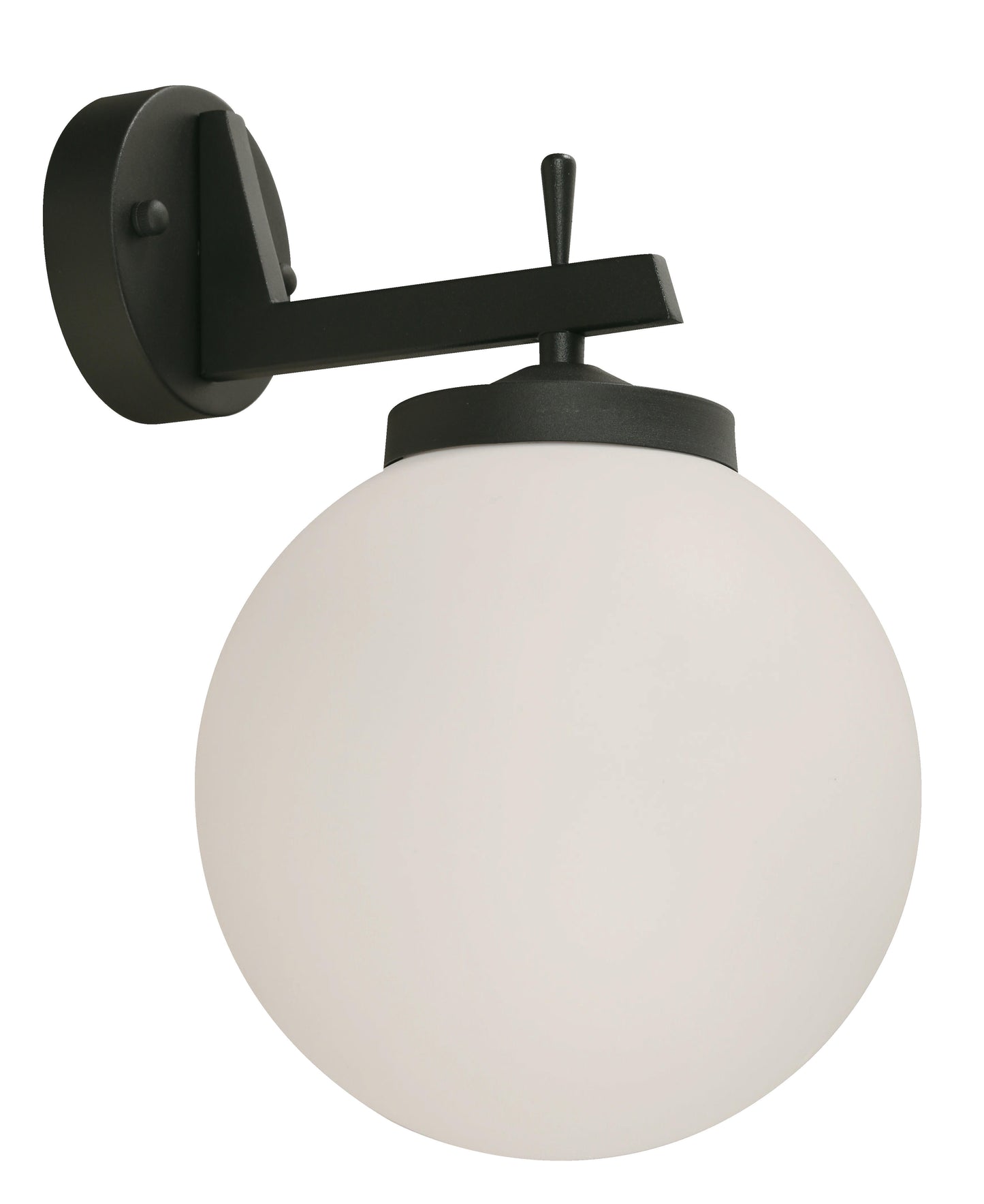 23631-2 L/CEN 1-Light Outdoor Wall Lamp – Sand Black