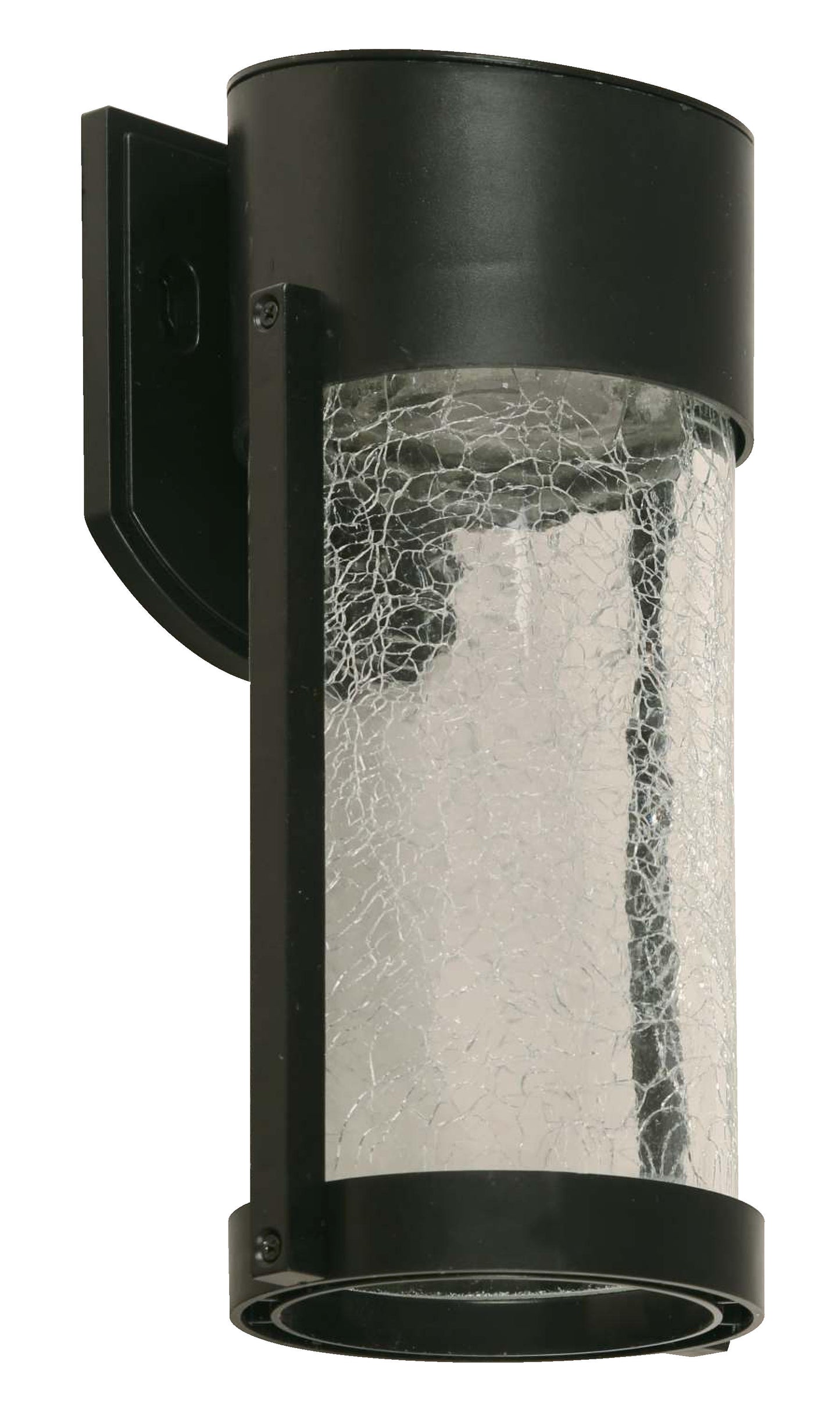 23798-2 L/CEN LED Outdoor Solar Wall Lamp – Black | 3500K