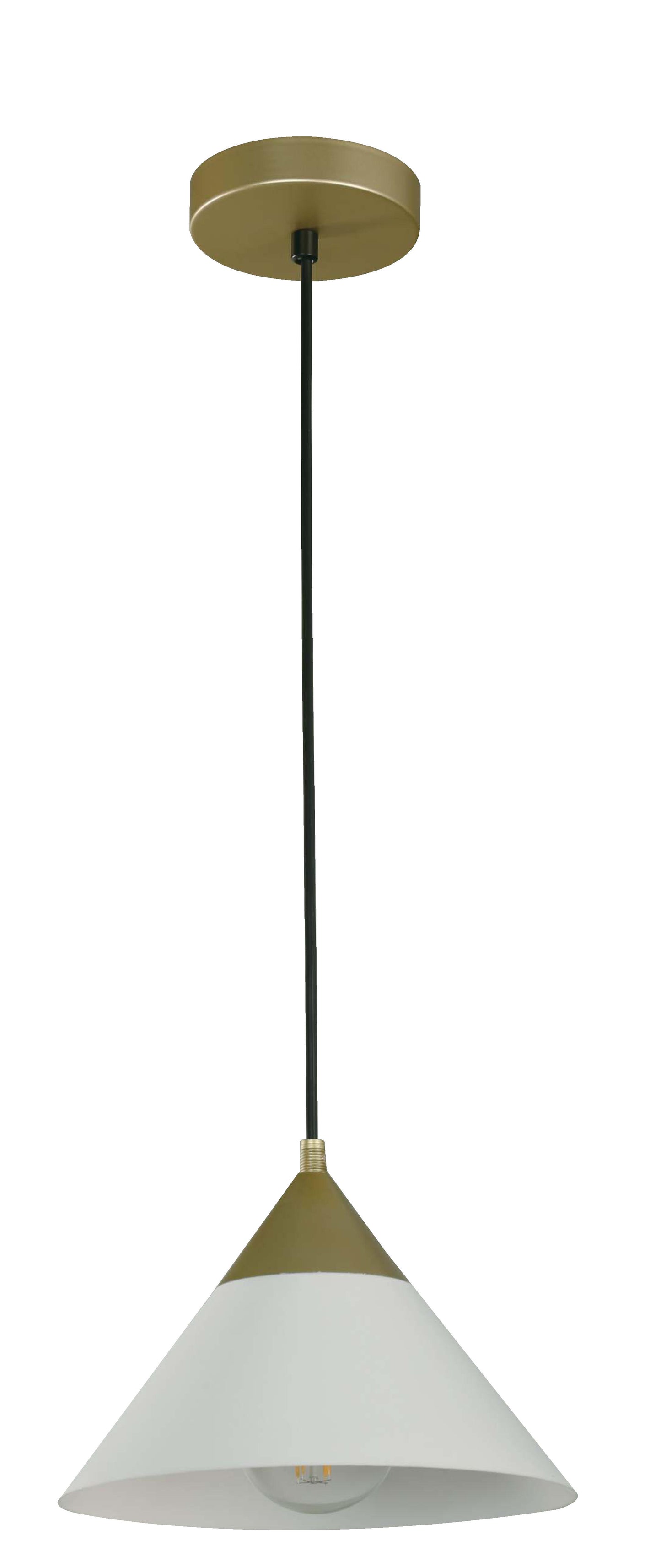24186-0 L/CEN 1-Light Hanging Lamp – Twin Pack | Champagne Gold