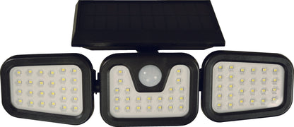 LED Solar Wall Lamp – Black Finish