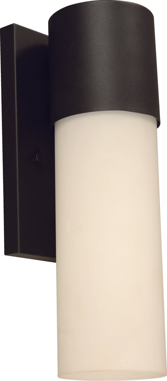 1-Light Outdoor Wall Lamp – Matte Black Finish
