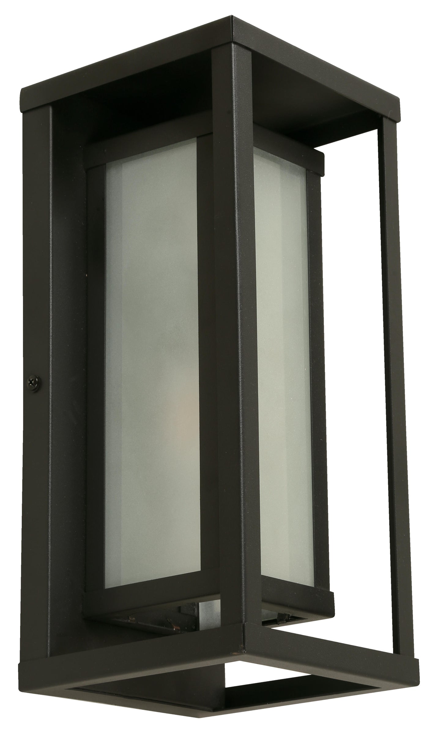 1-Light Outdoor Wall Lamp – Black Finish