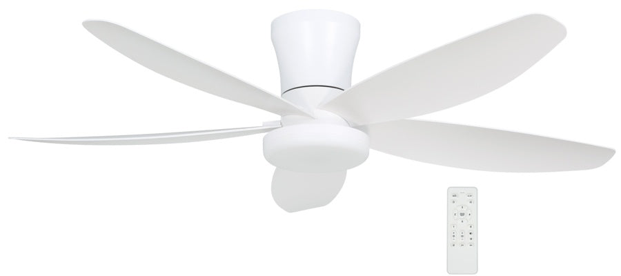 25192-1 L/CEN 42" LED Ceiling Fan – Dimmable & CCT | White