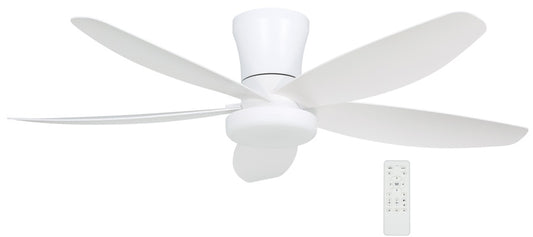 25192-1 L/CEN 42" LED Ceiling Fan – Dimmable & CCT | White