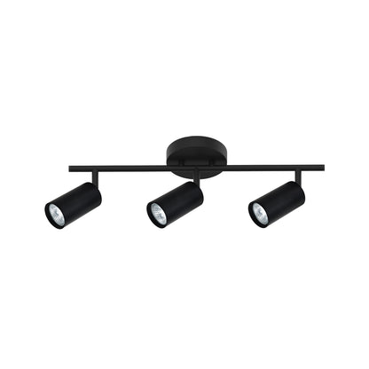 590302 TRACK BAR SWIVEL 3 HEADS BLACK