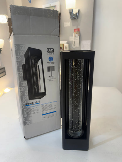 LED Outdoor Wall Lamp – Black Finish