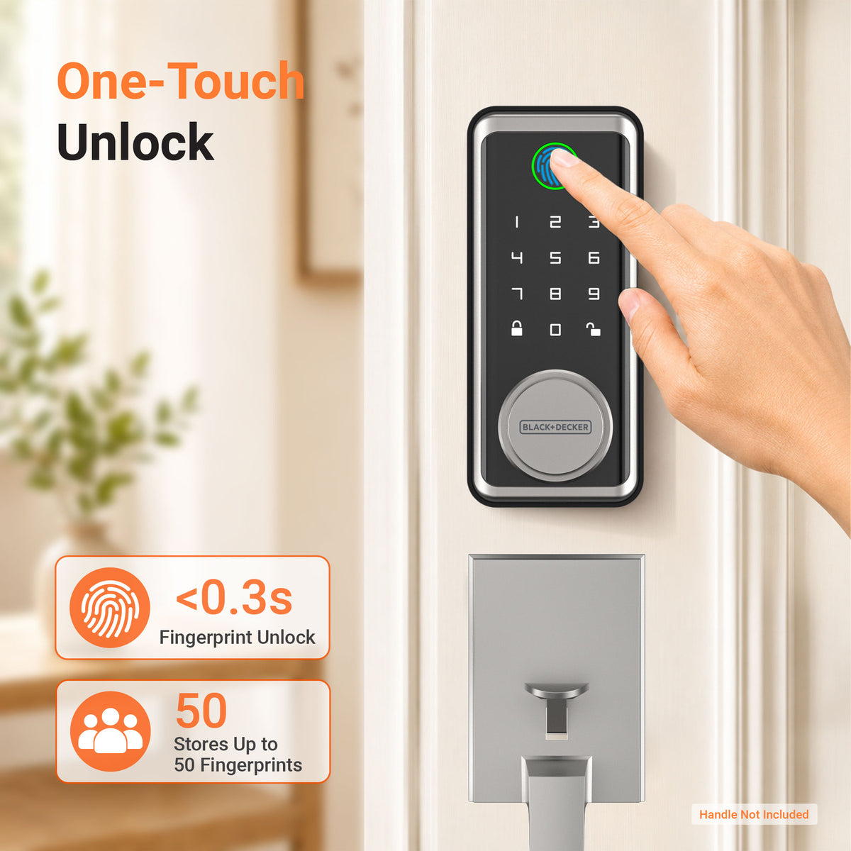 BXSPBADBLTSN SILVER SMART DEADBOLT