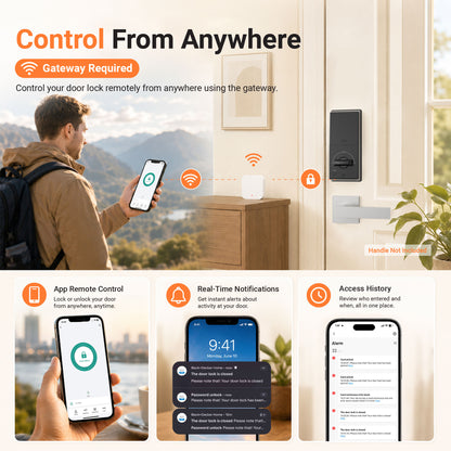 BXSPBADBLTSN SILVER SMART DEADBOLT