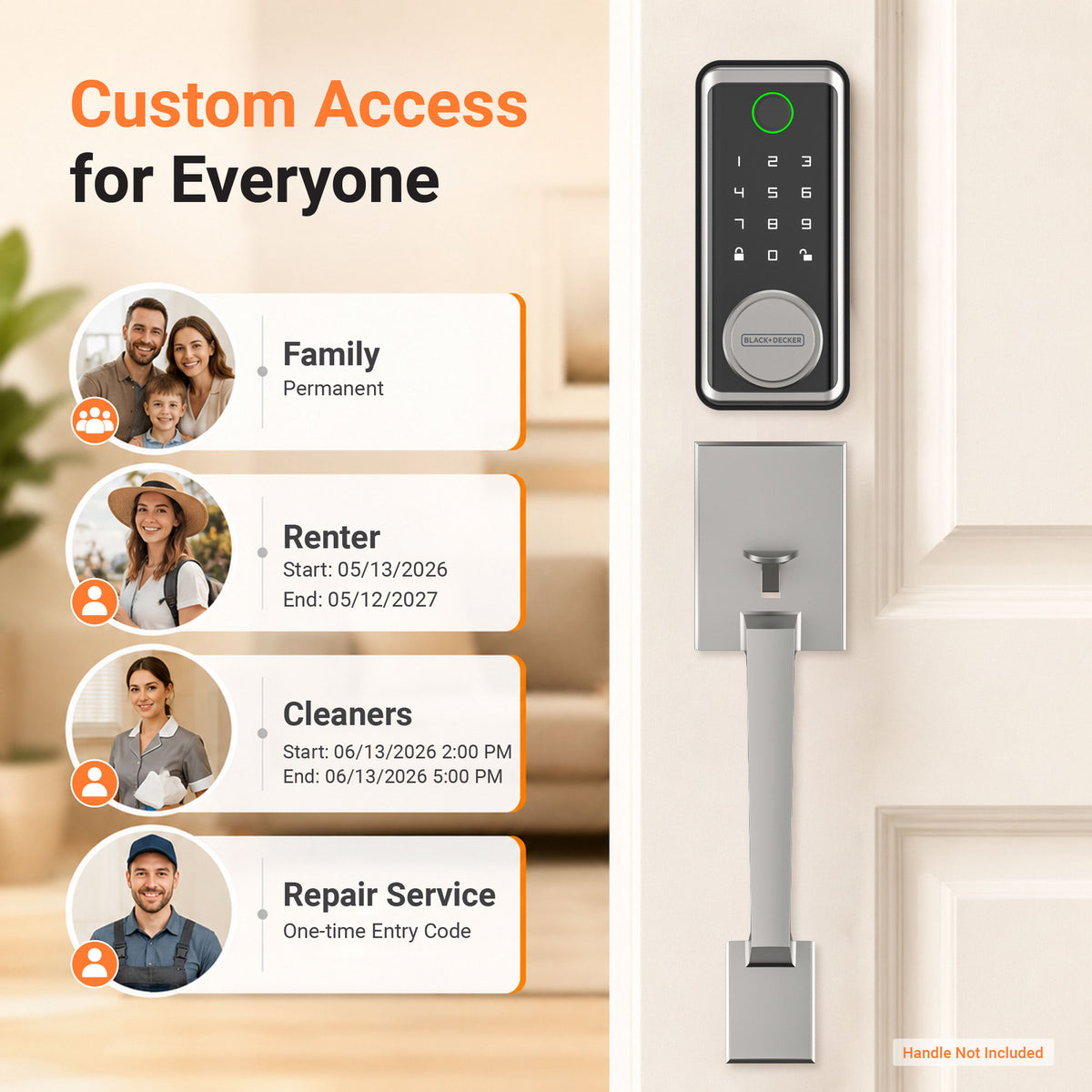 BXSPBADBLTSN SILVER SMART DEADBOLT
