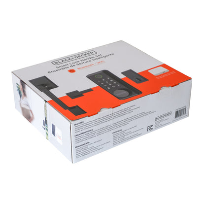 BXSPBALOCK1BK BLACK SMART ENTRY LOCK SET
