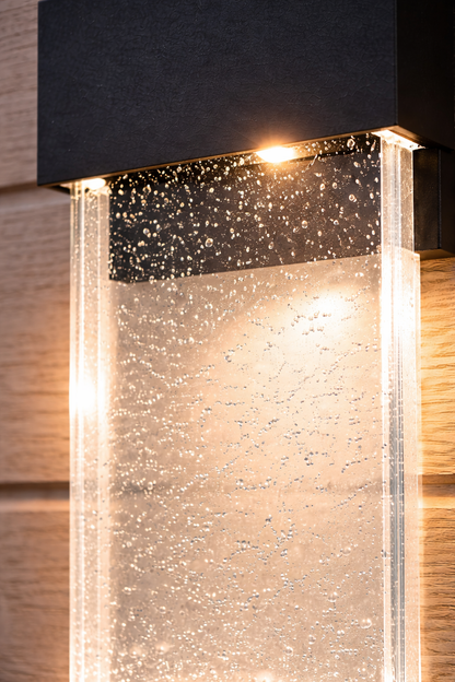 LED Outdoor Wall Lamp – Black Finish