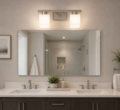 03026-4 L/CEN 2L WALL VANITY LAMP
