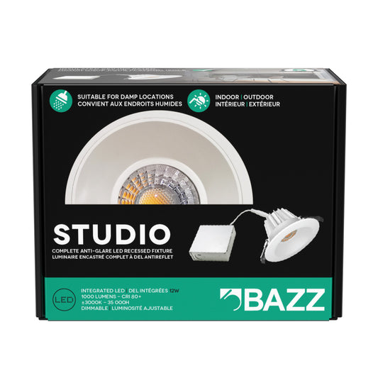 DISK4W 4' 3000K RETROFIT RECESSED WHITE