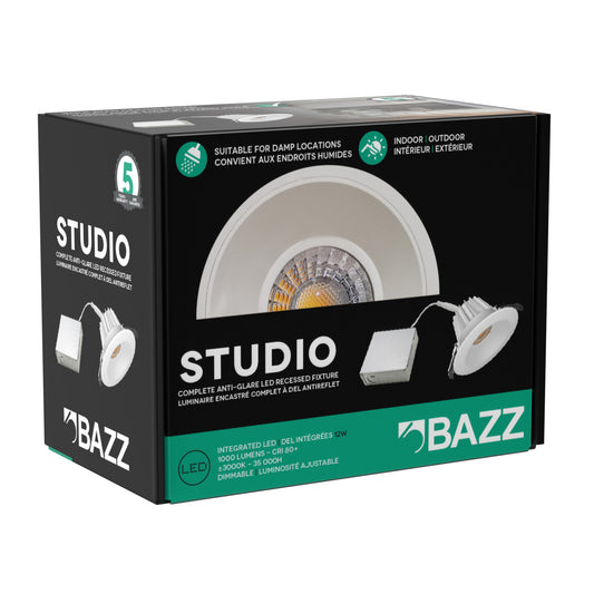 DISK4W 4' 3000K RETROFIT RECESSED WHITE