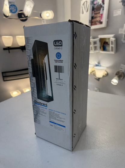 LED Outdoor Wall Lamp – Black Finish