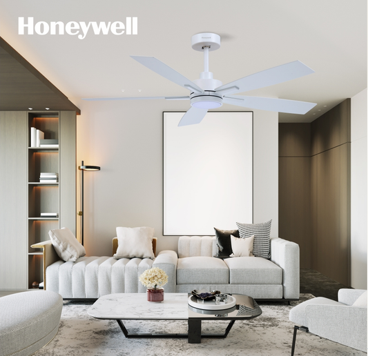 VEGAS DECORATIVE CEILING FAN 52” WHITE
