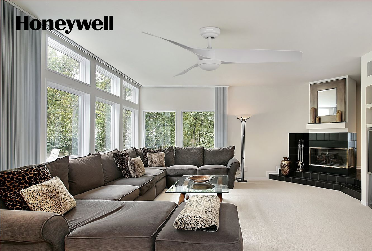 OXFORD DECORATIVE CEILING FAN 52” WHITE MATTE